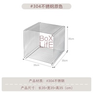 Simple Modern Stainless Steel Corner Table Box Life Vintage Creative Combination Small Tea Table Hom