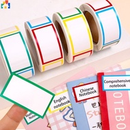 250Pcs/Roll Colorful Self-Adhesive Sticker Labels Freezer Refrigerator Food Storage Decal / Macaron 