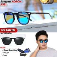 Original Polarized Men's Sunglasses Men's Sunglasses Men's Sunglasses Anti UV400 Alloy AORON A581
