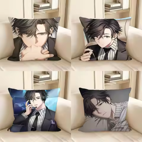 1pc Mystic Messenger 707 Jumin Han Pillow Case Fashion Square Pillowcase Bedroom Sofa Room Ins Decor