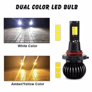 Led Headlamp dual color H4 H1 H3 H7 H9 H8 H11 Hb4 HB3 9005 9006