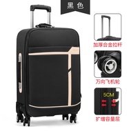 帆布旅行箱万向轮拉杆箱男学生行李箱密码箱20寸24寸26寸帆布箱