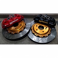 ชุดเบรคหน้า ap racing 5200 hub330 mm สำหรับล้อขอบ17 ขา Civic fd fb