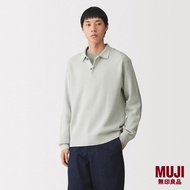MUJI Men Washable Polo Sweater