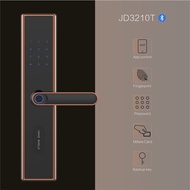 Digital Door Lock ปี 2022 รุ่น Model JD3210T ตัวหลอก สี Rose Gold Bluetooth +Application+WiFi