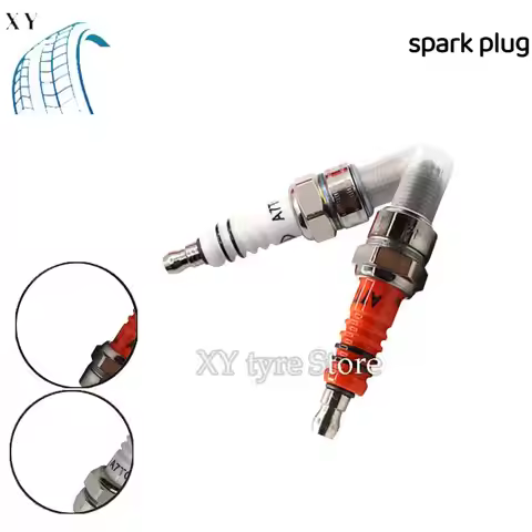 Racing 3 Electrode 10mm Spark Plug A7TC D8TC Fits GY6 50 70 110 125 150CC Atv Scooter Dirt Bike Go K