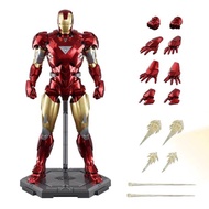 Original Fondjoy Marvel Legends Iron Man Anime Figure Infinity Saga MK5 Action Figure Assembly Child