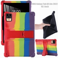 MXS Galaxy Tab A9 Lite 2022 10.1 Inch Tablet Case Super Shockproof Soft Silicone Protective Case Sta