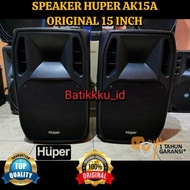Speaker Aktif HUPER AK15A AK 15 A ORIGINAL 15 INCH AK15 AK 15A 1 SET 2