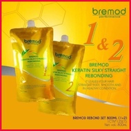 ∆  ☑ ▥ [RFL] Bremod keratin SILKY STRAIGHT REBONDING 1set 800ml