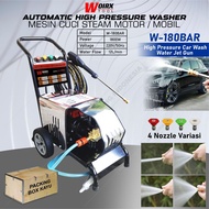 Jet Cleaner 180 bar High Pressure Mesin Semprot Cuci Motor Mobil WOIRX TOOL