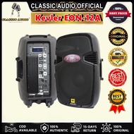 Kevler EON-12A 2 Way Full Range Active Speaker 250W Amplified with USB SD FM and Bluetooth Plastic M
