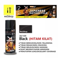 30 / 109 BLACK / HITAM KILAT ~SAMURAI SPRAY PAINT STANDARD COLOUR