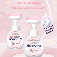 Hand Sanitizer Flower Hand Sanitizer Press Bottle Portable Hand Sanitizer Refill Mild Children Foam 