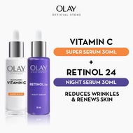 Olay Vitamin C Super Serum + Retinol 24 Night Serum