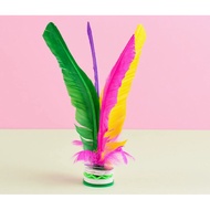  Shuttlecock Soft Feather Chicken Feather Goose Feather Children Plastic Competition Shuttlecock Big