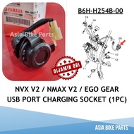 Yamaha Original NVX V2 / NMAX V2 / Ego Gear Terminal Comp USB Port Charging Socket - B6H-H254B-00