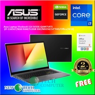 Laptop Asus Vivobook S14 S433E-QAM754TS (I7-1165G7/8GB RAM/512GB SSD/MX350/W10) OPI S433 NEW TECH