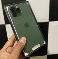 iphone 13 pro max 128gb green resmi ibox baru 1 hari pake ful original