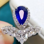 皇家藍戒指 藍寶石1.63克拉