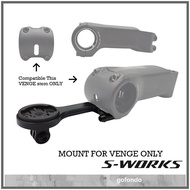 SWORKS VENGE Stem FOR Garmin Bryton Wahoo Computer Mount (C-C 32MM)