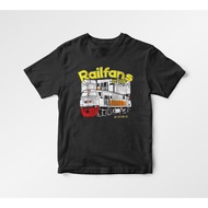 CC206 TRAIN T-SHIRT - CHILDREN'S RAILFANS CLOTHES - SHORT-SLEEVED T-SHIRT -