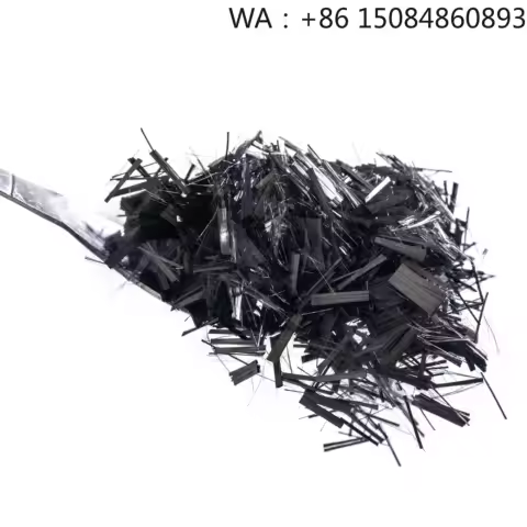 6mm chopped carbon fiber, carbon content over 94%, for polymer reinforcement and chemical carrier us