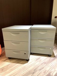 IKEA ERIK附輪腳抽屜櫃 3抽