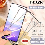 Tempered Glass Screen Protector Compatible For infinix GT 30 Pro [2 Piece] 99H Hardness Film Full Co