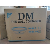 (Instant Cargo/) 1 Carton Thinwall DM 200 RB, DM 300 RB, DM 400 RB and DM 500 RB Bowl