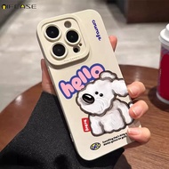 For Realme GT 5G GT5 GT2 Pro Neo 5 240W GT3 Explorer Master SE 3 150W 3T 2 2T Phone Case Cute West Highland White Terrier Dog Puppy Label Cartoon Matte Soft Casing Cases Case Cover