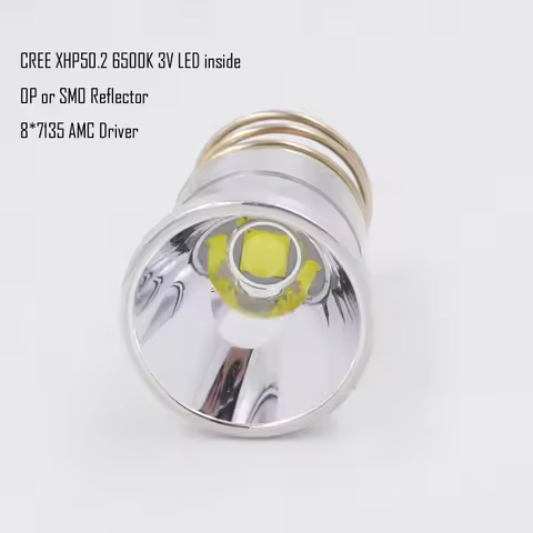26.5mm XHP50.2 3V 2600 lumens LED bulb drop-in for Surefire C2 Z2 P60 P61 6P 9P G3 S3 D2 Manta Ray M