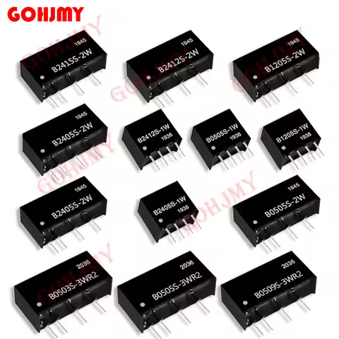 1W 2W 3W Power Module Converter B0303S B0512S B1205S B2405S B1212S A1212 Isolating Switching Power B