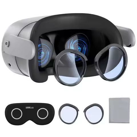 Quest 3S Accessories STARTRC Lens Protector Set Compatible with Meta Quest 3S Accessories, Soft Lens