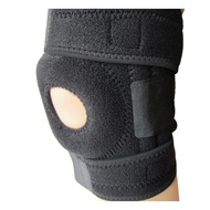 1 pcs Knee Guard Brace Knee Pad Patella Guard Lutut Protect Strap Elastic 4 Spring Knee Support Adjustable Sport Outdoor