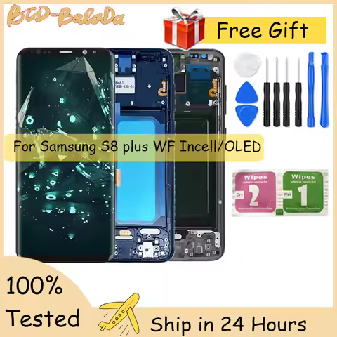 INCELL OLED For Samsung Galaxy S8+LCD with Digitizer Touch Screen Assembly For Samsung Galaxy S8 Plu