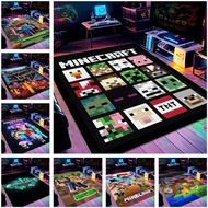 Sandbox electronic game Minecraft cartoon printed carpet home living room area corridor decoration c