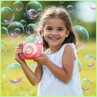Automatic Bubble Blower Automatic Camera-Shaped Bubble Toys Cartoon Bubble Maker Handheld Bubble Blo