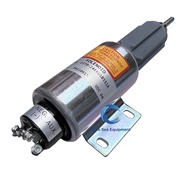 24V Stop Solenoid Valve for Perkins Excavator / Genset - 2370-24E6U1B5S1A