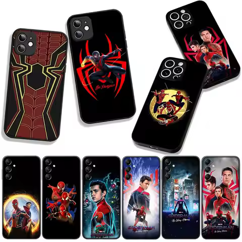 for Xiaomi Poco F7 F6 F8 Ultra F5 X7 X6 X5 X3 NFC M7 M6 Pro C85 C75 C65 C71 C61 Case Spiderman No Wa