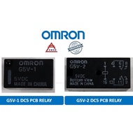 OMRON G5V-1 DC5  / G5V-2 DC5 PCB RELAY