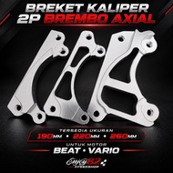 Bracket brembo 2p 2piston caliper bracket ktc/ Daytona/ Racepro variation/ for vario genio scopyBEAT