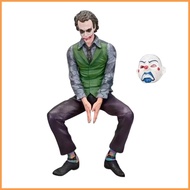 Joker Action Figure Cute Sitting Joker Figurine Car Ornaments Cool Desktop Ornaments Creative Art Fi