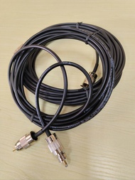 #RG58/TSLสายสัญญาณวิทยุสื่อสารพร้อมขั้วPL259+259