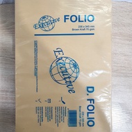 F4 70gsm Brown Envelopes, 100 pcs