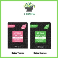 LENNOX 28 Days Teatox Tummy Tea 3.3g x 28's, 28 Days Teatox Cleanse 3.3g x 28's - Calories Control, 