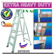 ▥Everlast Premier Heavy Duty 4/5/6/7/8/9/10/11/12 Steps Hardness Aluminium Single Sided Ladder