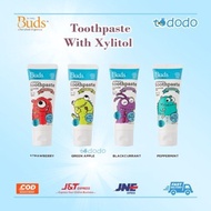 Buds Organics Children's Toothpaste Xylitol (1-3Y) I Baby & Child Toothpaste