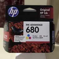 Original HP Ink Cartridge 680 Tri-Colour &amp; Black