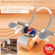 [IN STOCK] Elbow Support Rebound Abdominal Wheel Unisex Home Gym Equipment